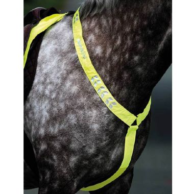 Shires EQUI-FLECTOR® Breastplate - Yellow