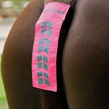 Shires EQUI-FLECTOR® Tail Strap - Pink