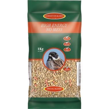 Johnston & Jeff High Energy No Mess Bird Seed - 1kg