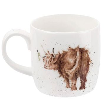Royal Worcester Wrendale Mug - Highland Cow