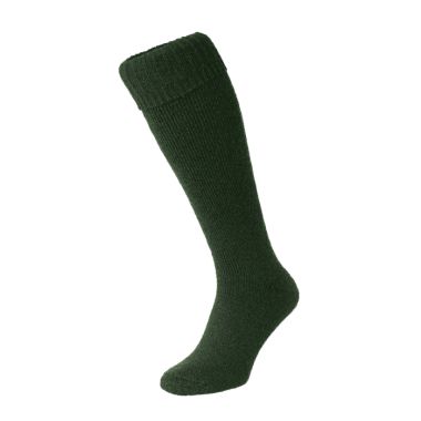 HJ Hall Wellington Boot Sock - Green