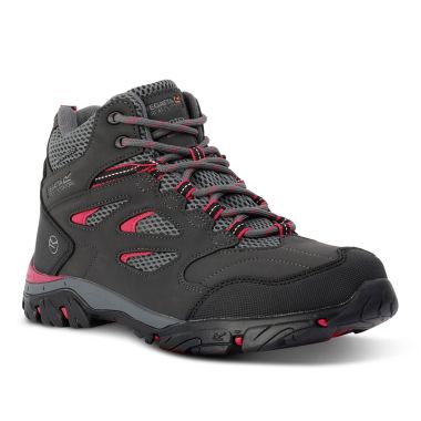 Regatta Women's Holcombe IEP Mid Walking Boots - Ash/Pink Potion
