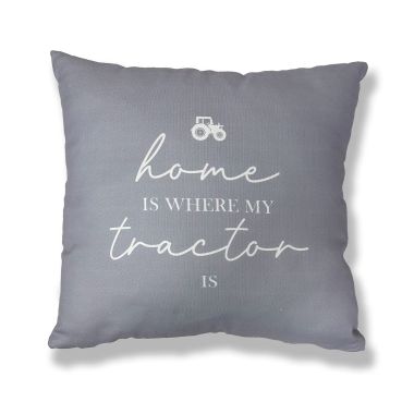 Home Is Where My Tractor Is Cushion