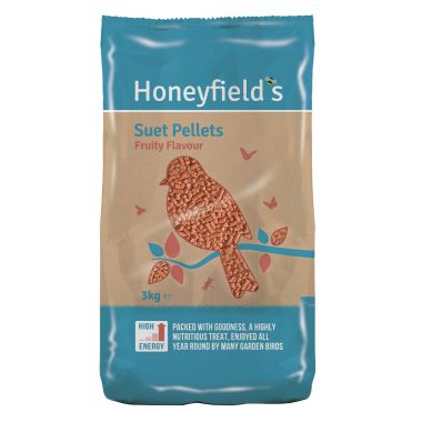 Honeyfields Fruity Flavour Suet Pellets - 3kg