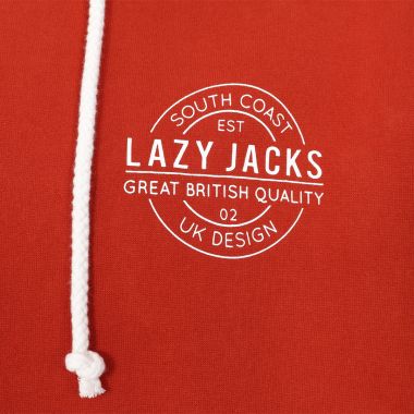 Lazy Jacks Men’s Printed Hooded Sweatshirt - Saffron