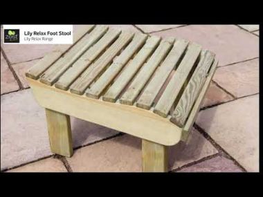 Zest Outdoor Living Lily Relax Footstool