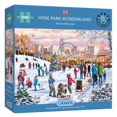 Gibsons Hyde Park Wonderland Jigsaw Puzzle - 1000 Pieces