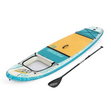 Bestway Hydro-Force Panorama Tech Inflatable Stand Up Paddle Board with Viewing Window - 340cm x 89cm x 15cm