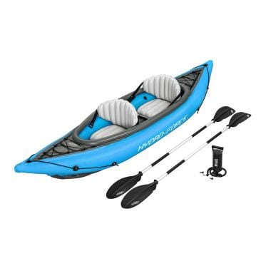 Bestway Hydro-Force Cove Champion Inflatable Kayak with Oars, 2 Person - 331cm x 88cm x 45cm
