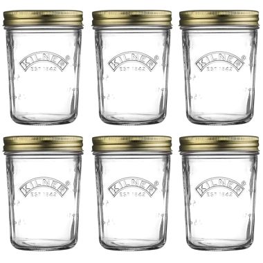 clear jars for storage and preserving