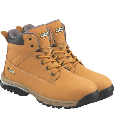 JCB Men's Workmax Safety Boots - Honey