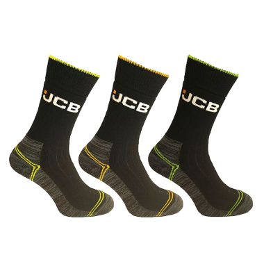 JCB High Vis Boot Socks – Pack of 3