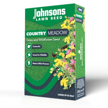 Johnsons Country Meadow Grass Seed - 40m²
