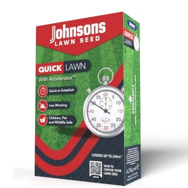 Johnsons Quick Lawn Seed with Growmax - 200m²
