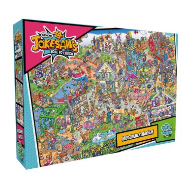Gibsons Jokesaws: Midsummer Mayhem Jigsaw Puzzle - 1000 Piece