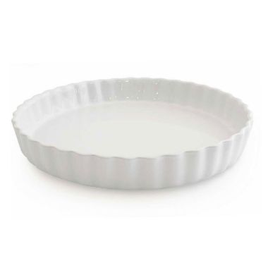 Jomafe 24cm Gourmet Flan Dish - White