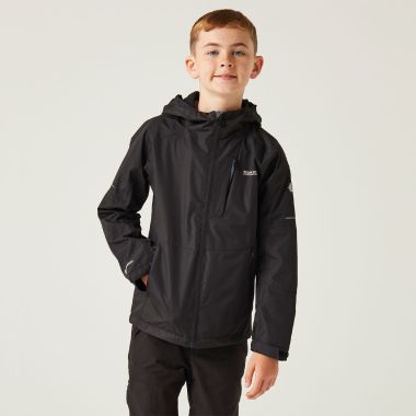 Regatta Children's Calderdale III Full Zip Jacket - Black