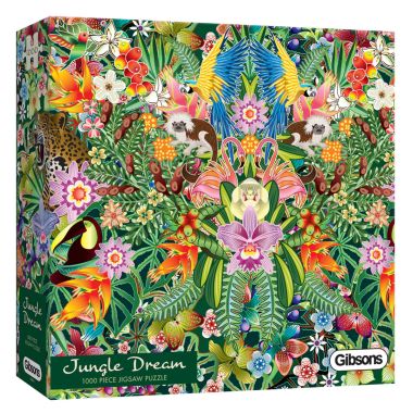 Gibsons Jungle Dream Jigsaw Puzzle - 1000 Piece