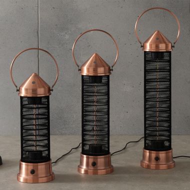 Kettler Kalos Copper Lantern Patio Heater - 1800W