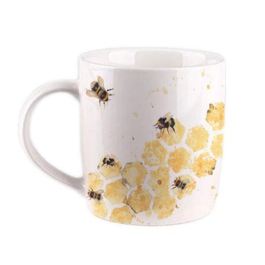 Kate of Kensington Mug - Honeycomb Bees