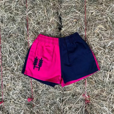 Hexby Children's Harlequin Shorts - Pink/Navy