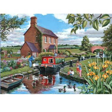House Of Puzzles MC278 Keepers Cottage Jigsaw Puzzle - 500 Piece