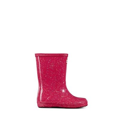 Hunter Baby Original Kids First Classic Glitter Wellington Boots – Thrift Pink