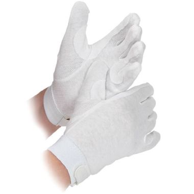 Shires Children's Newbury Riding Gloves - White