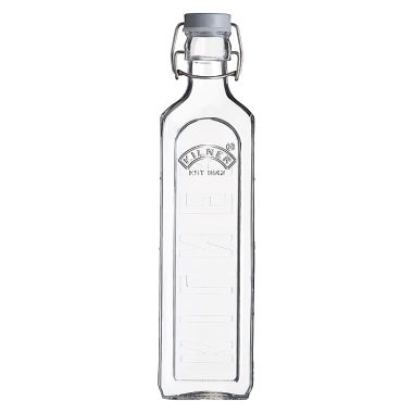 Kilner Square Clip Top Bottle – 1 Litre