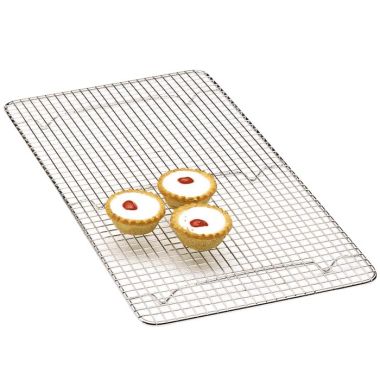 KitchenCraft Chrome Plated Oblong Cake Cooling Tray