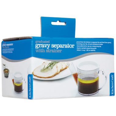 KitchenCraft Gravy / Fat Separator And Measuring Jug