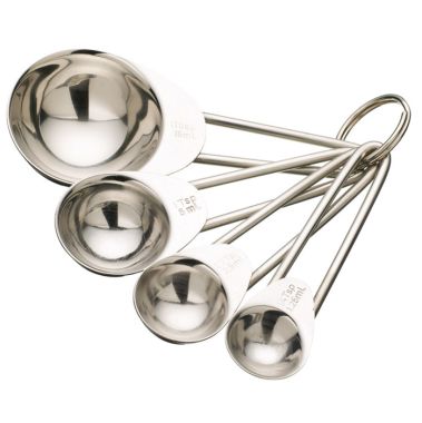 KitchenCraft Stainless Steel Measuring Spoons