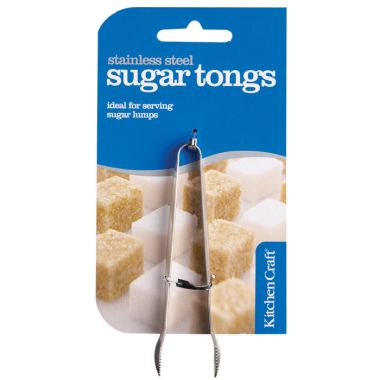 KitchenCraft Stainless Steel Sugar Tongs