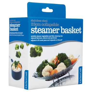 KitchenCraft Collapsible Steaming Basket - 23cm