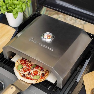 La Hacienda BBQ Pizza Oven – Stainless Steel