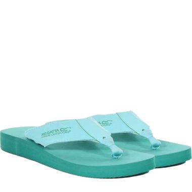 Regatta Women’s Catarina Flip Flops – Turquoise/Ocean Wave
