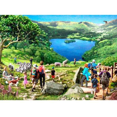 House Of Puzzles The Castleford Collection MC413 Lake View Puzzle - 1000 Piece