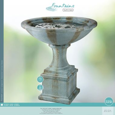 Lumineo Large Bowl Water Fountain
