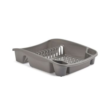 Whitefurze Large Dish Drainer - Silver
