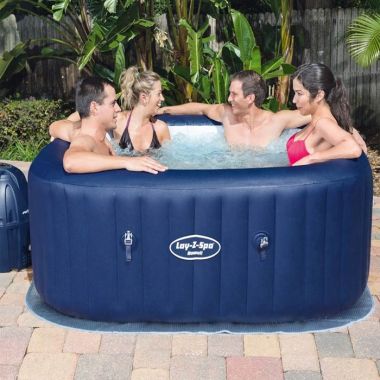 Lay-Z-Spa Hawaii AirJet Inflatable Hot Tub, 4-6 Person