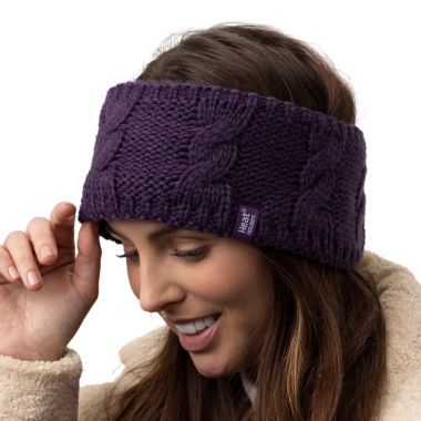 Heat Holders Women’s Alta Headband – Purple