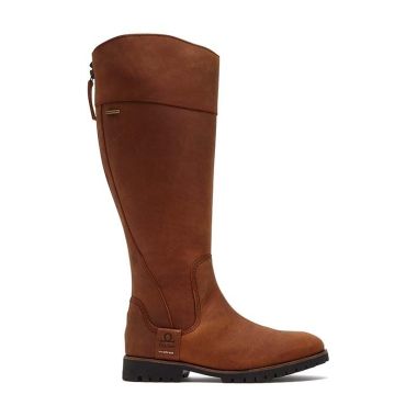 Chatham Women's Gatcombe Waterproof Knee-Length Boot - Walnut