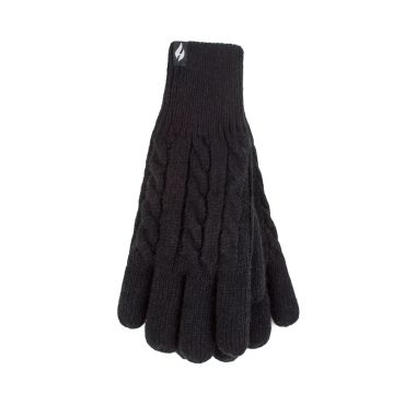 Heat Holders Women’s Willow Thermal Gloves – Black
