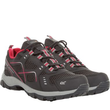 Regatta Women's Lady Vendeavour Walking Shoes - Granite/Pink Potion