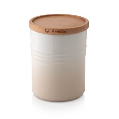 Le Creuset Stoneware Storage Jar, Medium - Meringue