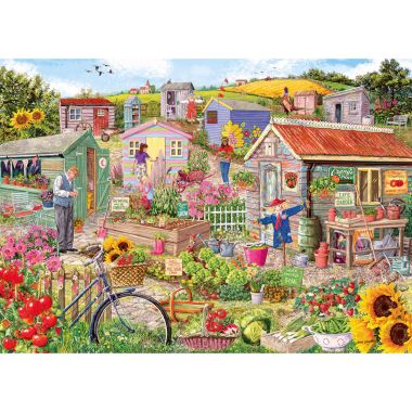  Gibsons Life on the Allotment Extra Large Jigsaw Puzzle - 1000 Piece