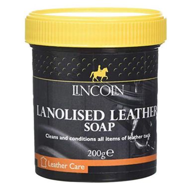 Lincoln Lanolised Leather Soap - 200g