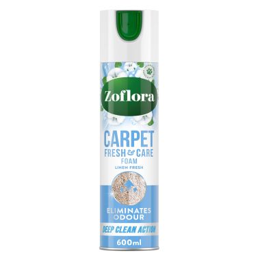 Zoflora Carpet Fresh & Care Foam - Linen Fresh
