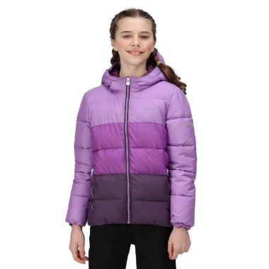 Regatta Children's Lofthouse V Hooded Jacket - Hyacinth/Purple