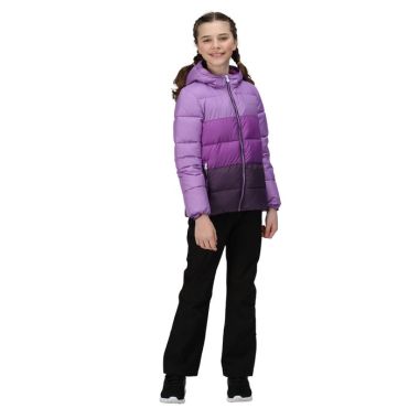 Regatta Children's Lofthouse V Hooded Jacket - Hyacinth/Purple
